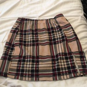 Plaid skirt